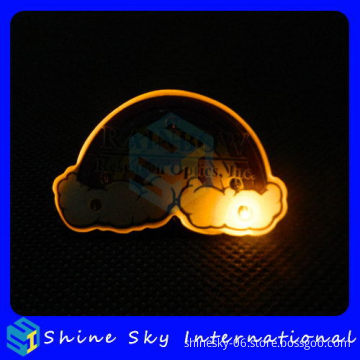 Special Antique Heart Shape Led Flashing Badge
